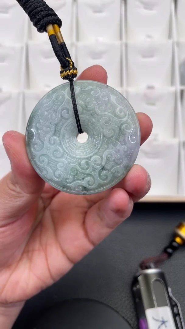 颈饰未镶嵌翡翠天然缅甸翡翠A货546