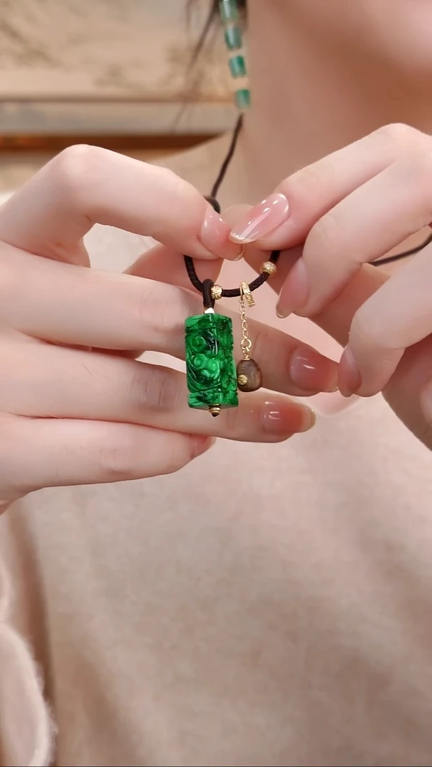 颈饰未镶嵌翡翠国风