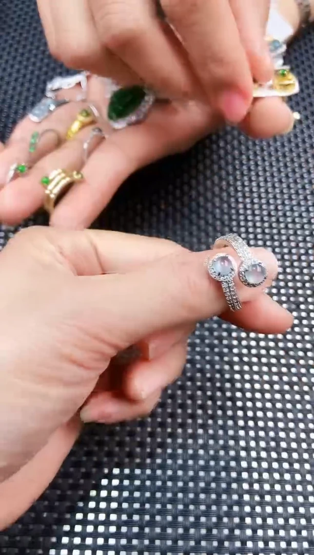 【闪购商品】翡翠戒指未镶嵌111111111