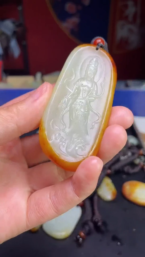 颈饰未镶嵌和田玉1