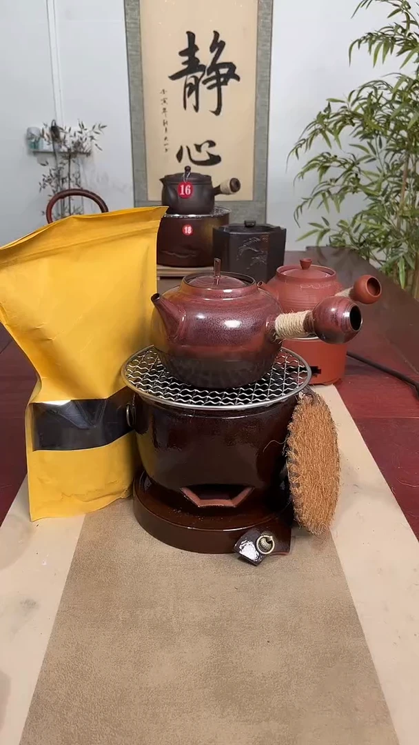 窑变炉＋窑变壶700cc＋炉垫【6件套】