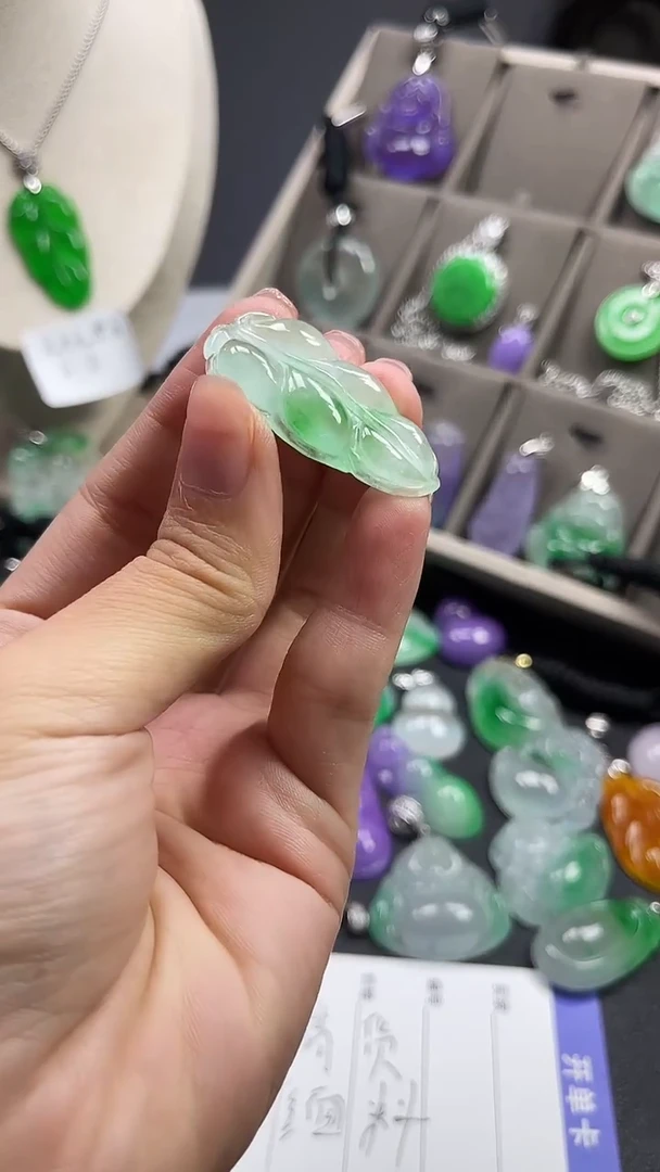 颈饰未镶嵌翡翠  所见即所得 一图一物