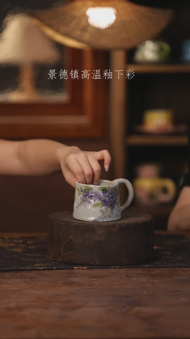景德镇高温釉下手绘陶瓷080