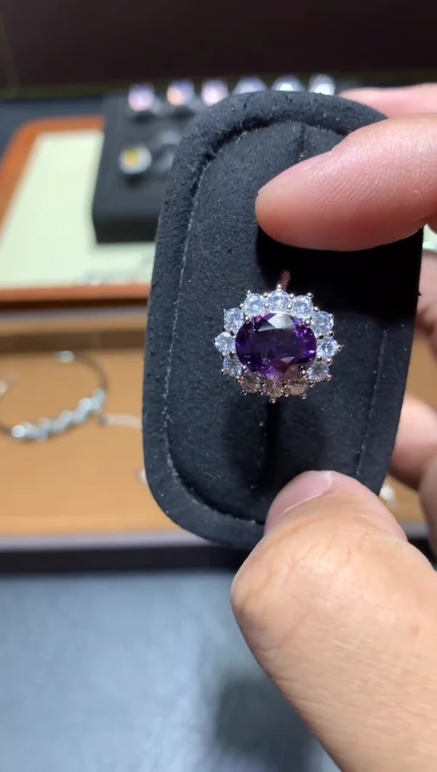 未镶嵌戒指水晶Q99