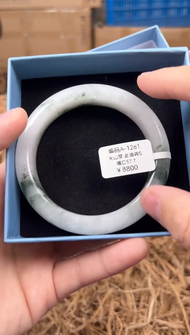 未镶嵌手镯石英质玉A1261