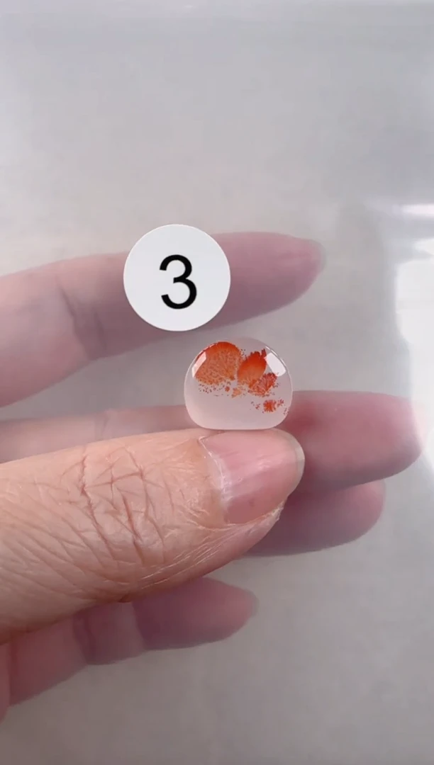 未镶嵌南红玛瑙珠宝半成品原矿无优化无胶裂草花吊坠