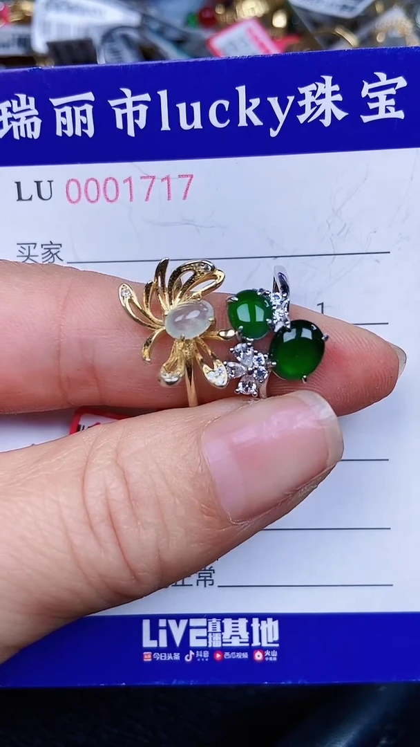 颈饰银S925镶嵌翡翠1717