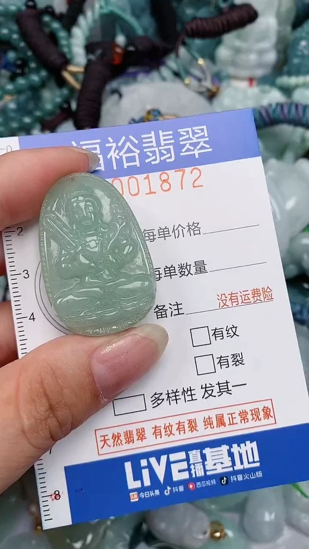 翡翠未镶嵌颈饰...0001872