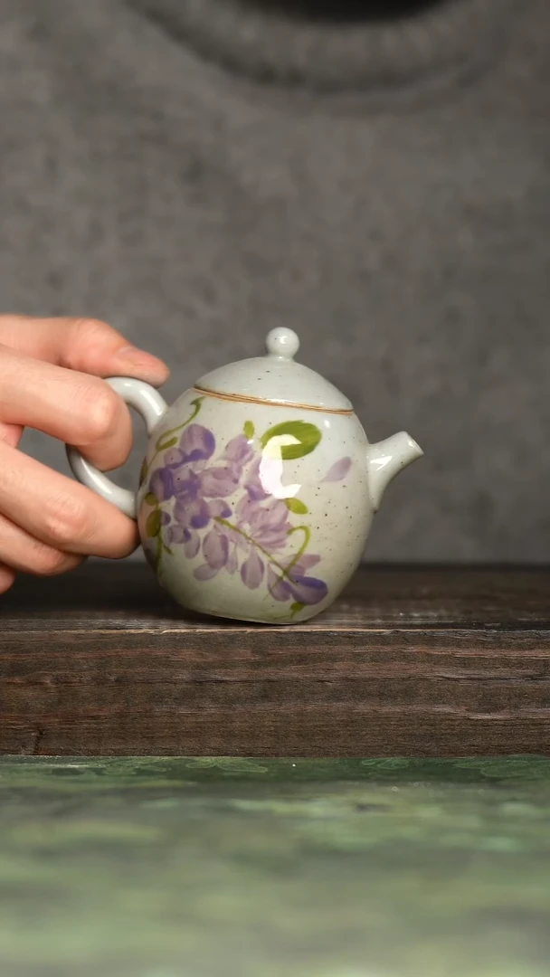 【闪购商品】杯青诗手工手绘瓷器