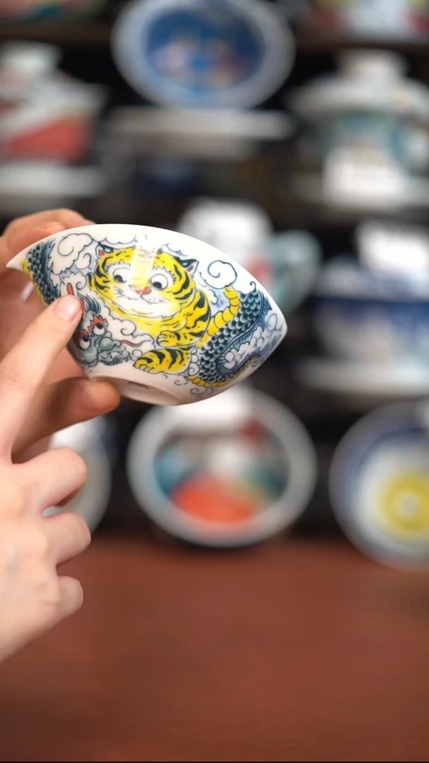 瓷片昨明公道杯（福利价格）