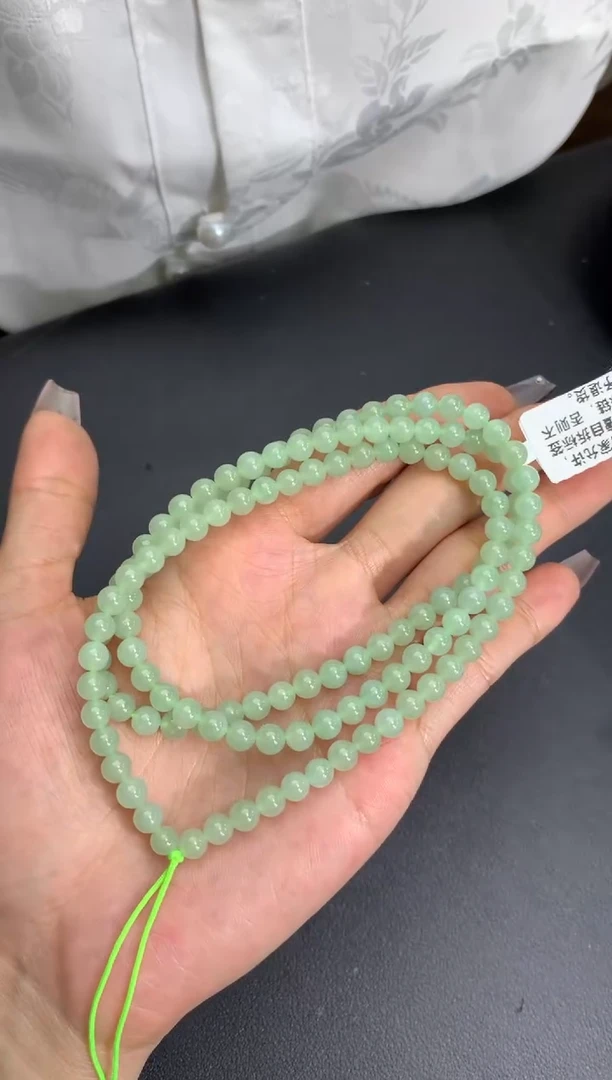 【闪购商品】翡翠手链未镶嵌卡5.2mm