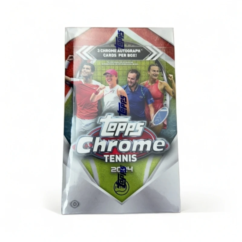 24 topps Chrome 网球 hobby 盲盒