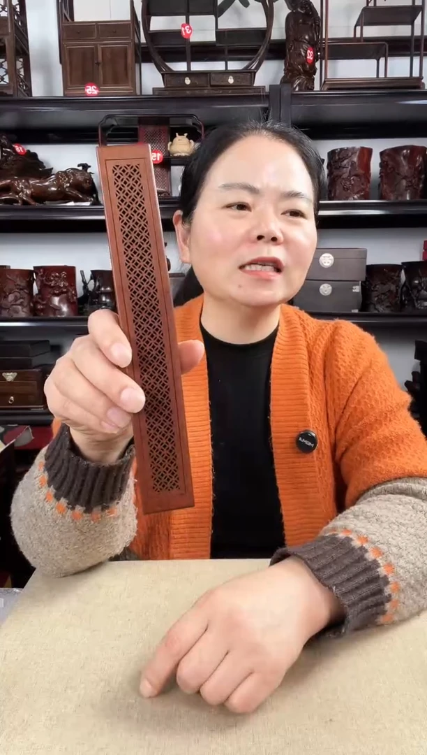 木黄线香盒老李红木工艺品