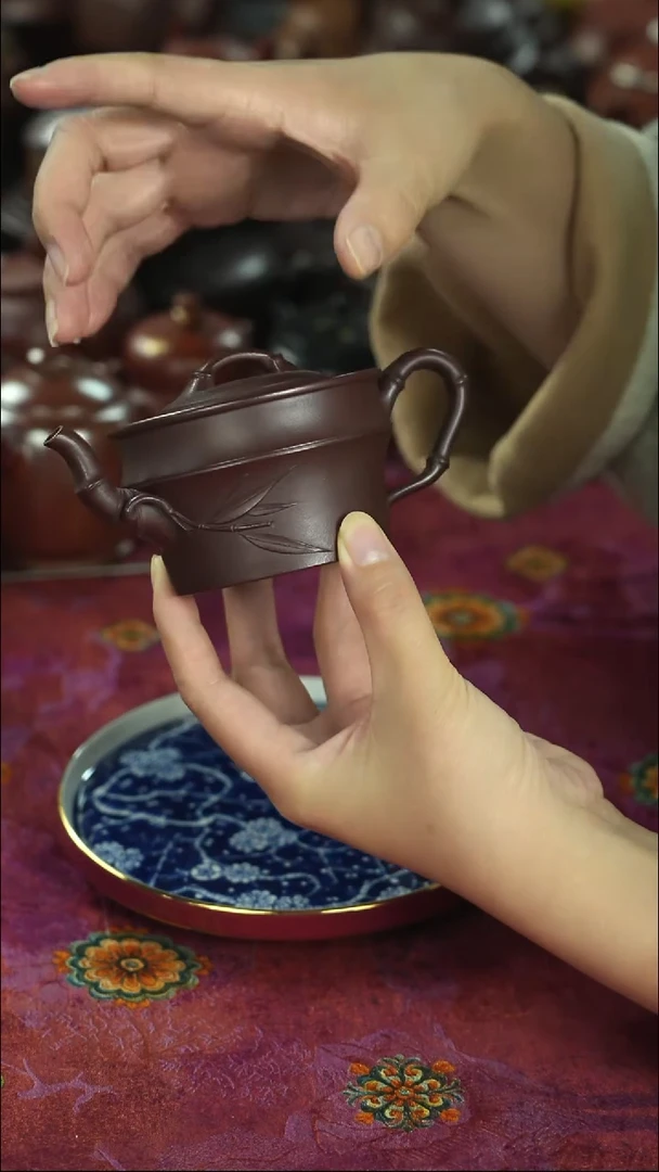 炸茶具 天冷了 围炉煮茶中~~