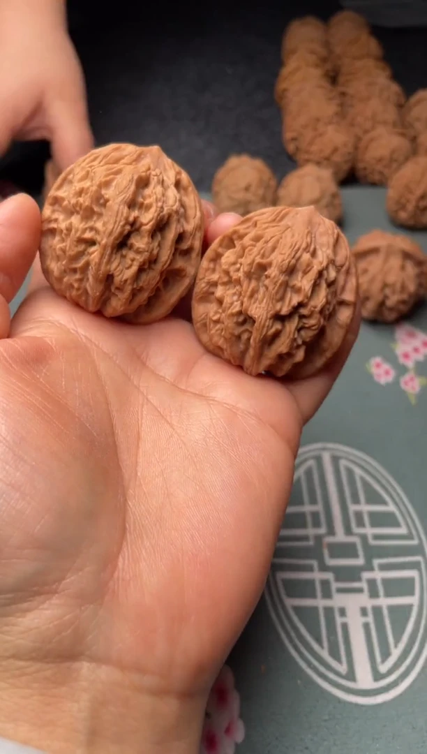 把件文玩核桃w177  麦虎   42尺