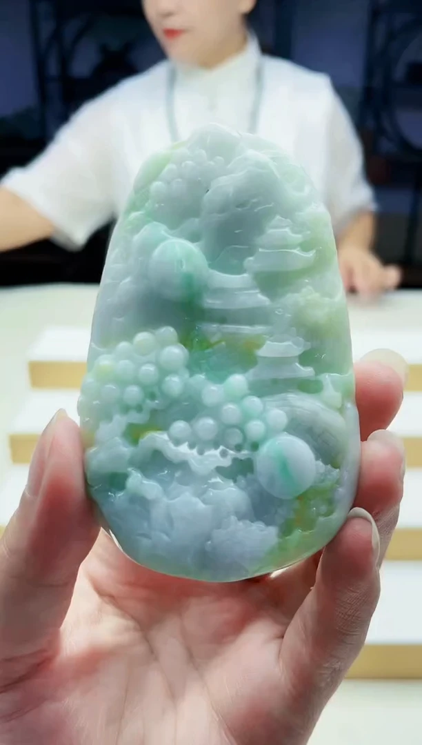 未镶嵌定制翡翠毛货09190114