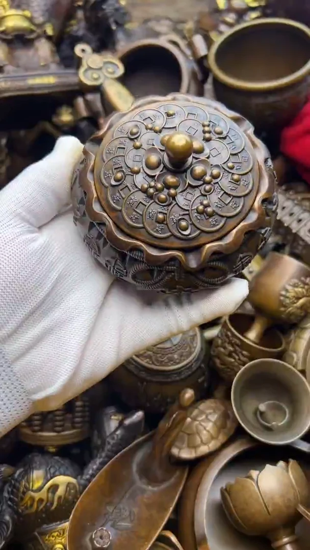 精美铜器，点击下单