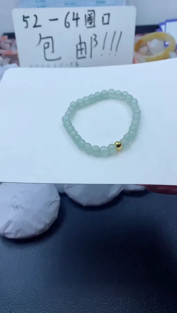 【闪购商品】石英质玉（金丝玉）手镯未镶嵌东陵玉手串