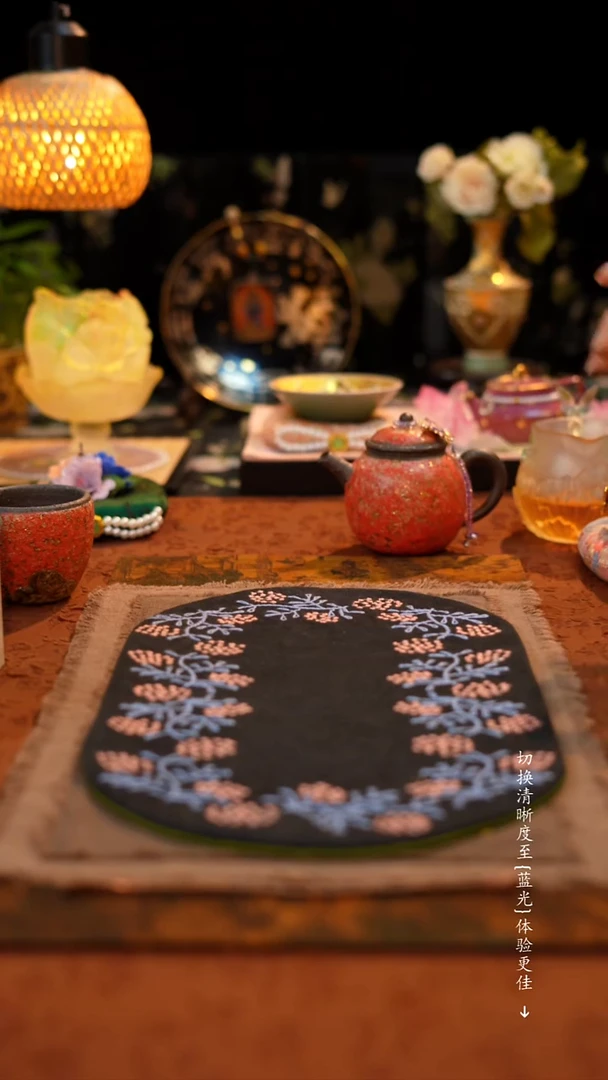 高越柴烧岩矿--小红金圆满壶