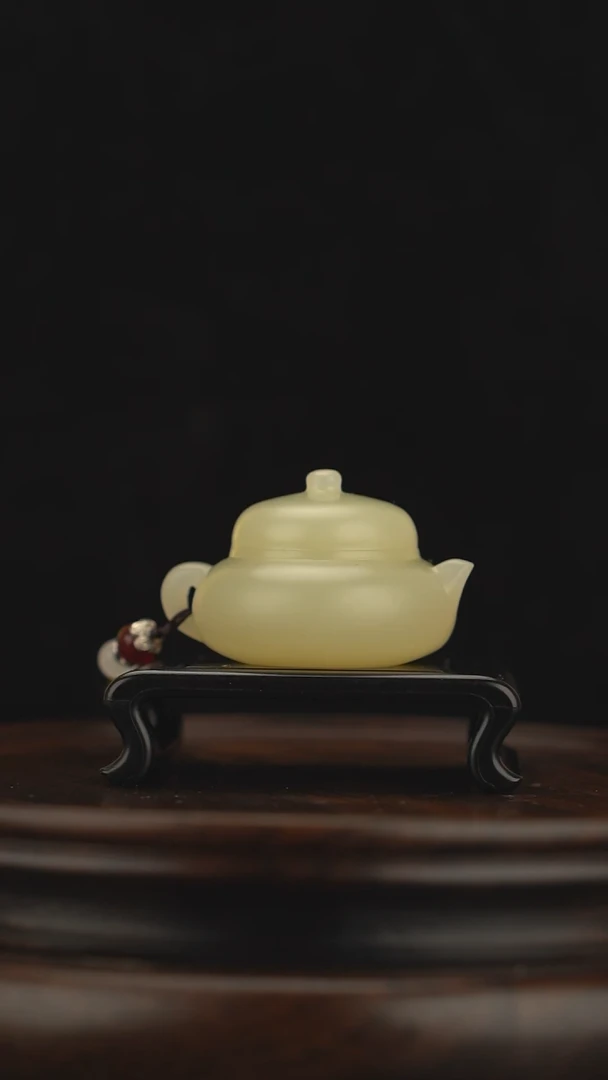 玉【把把壶】天然玉石手把件