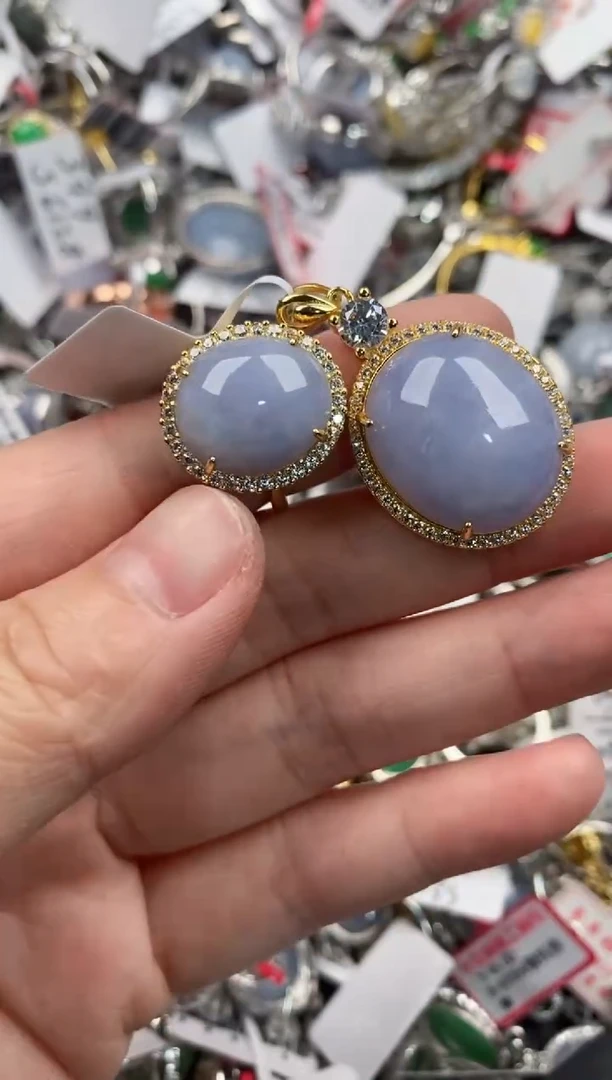 银S925镶嵌戒指翡翠333----6