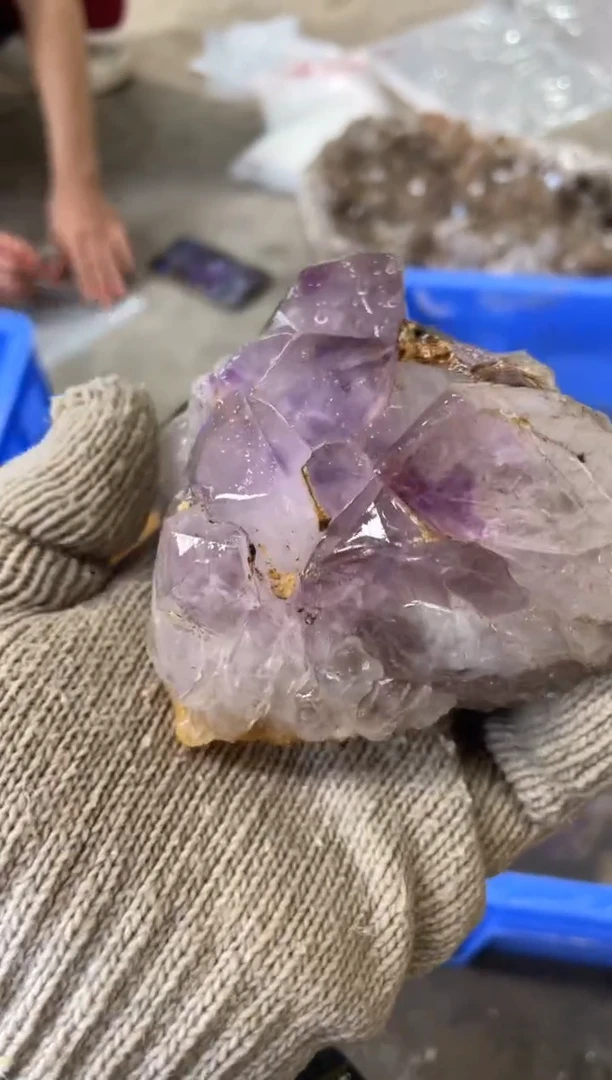 【闪购商品】紫晶原石未镶嵌天然紫水晶原石摆件