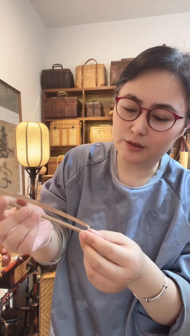 老梅竹手工竹制茶夹