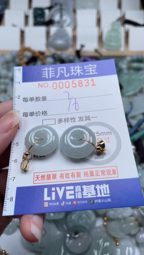 翡翠未镶嵌颈饰00..5831