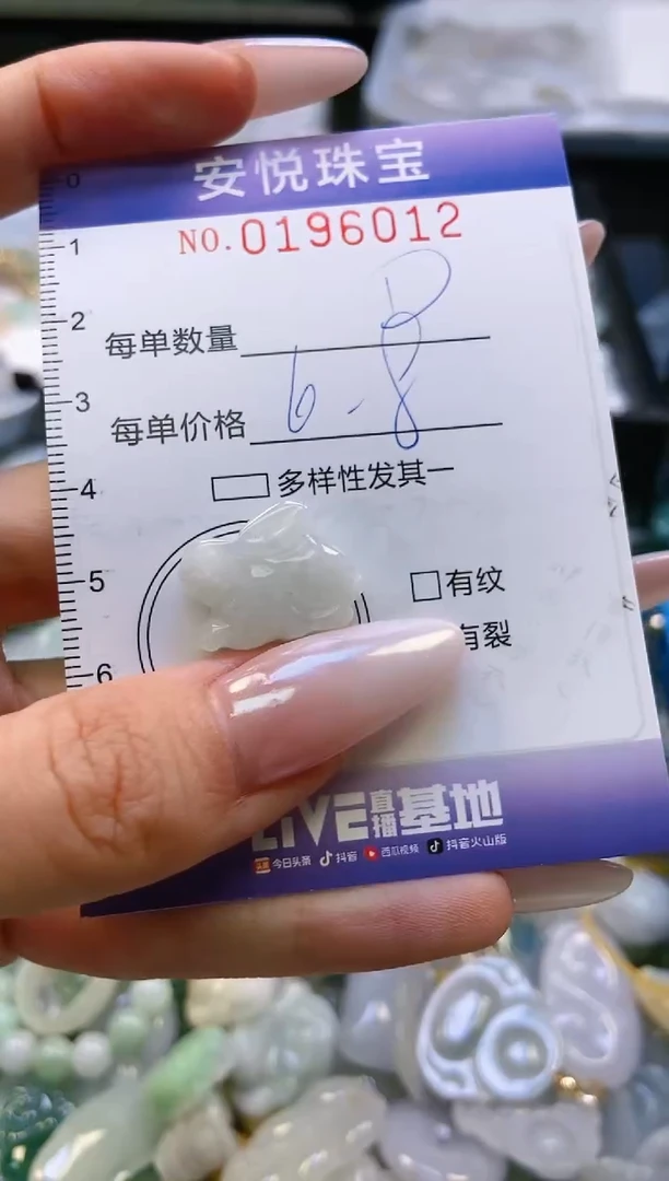 翡翠未镶嵌颈饰闪购0196012