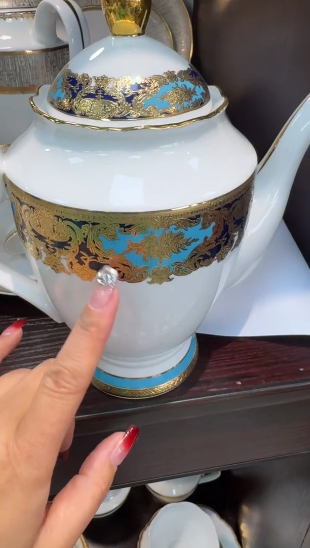【闪购商品】瓷片茶壶  福利款福利款