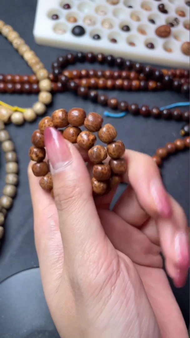 【闪购商品】星月菩提手串精工级浅珀桶珠8.5*7.5手串