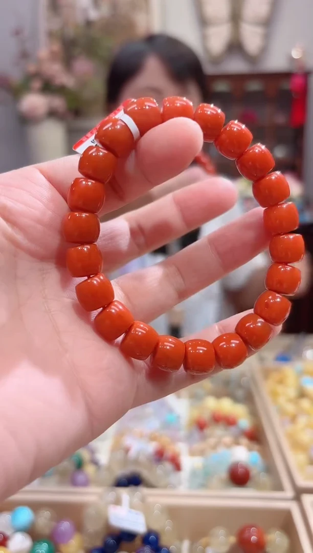手串未镶嵌南红玛瑙设计款珠串