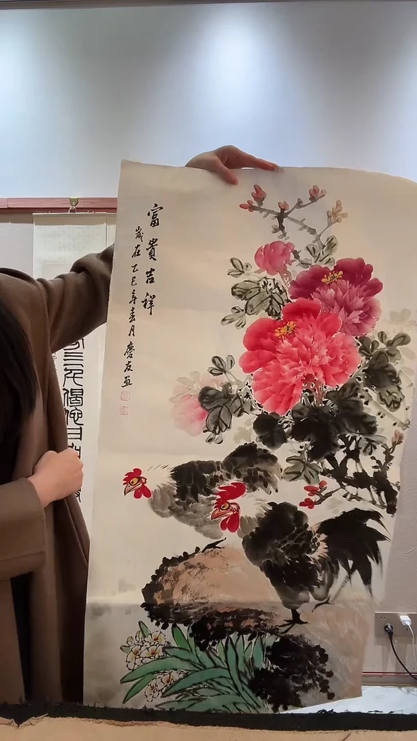 国画jx李老师国画作品一件