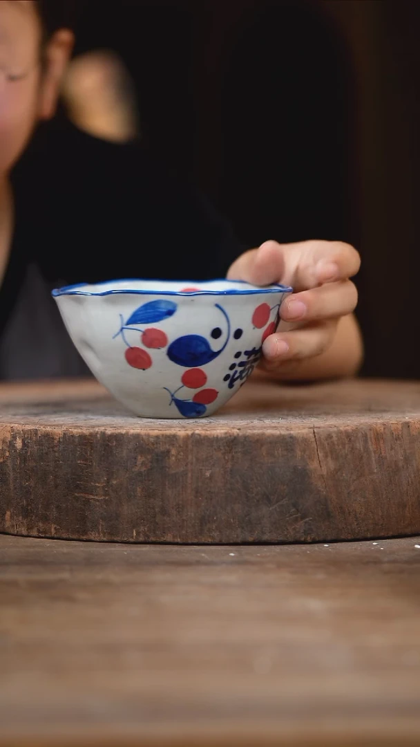 瓷片景德镇高温釉下彩（食品级）