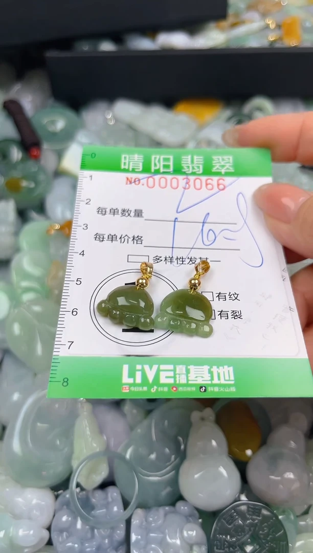 翡翠未镶嵌颈饰闪购0003066