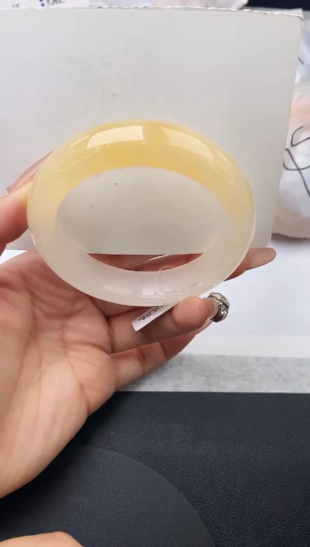 未镶嵌手镯石英质玉w159-HHB58+