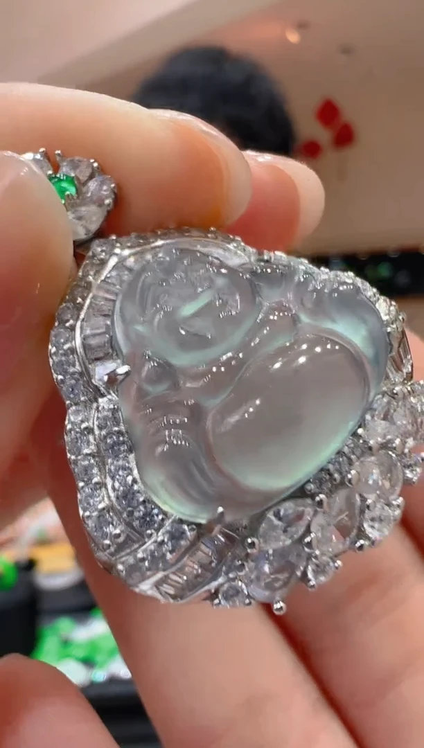 【闪购商品】翡翠吊坠(不含链)银S925镶嵌