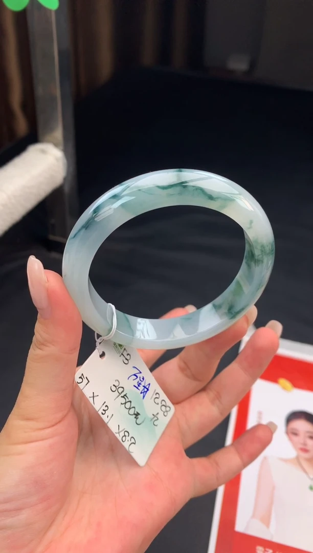 未镶嵌手镯翡翠翡翠自带#送人#，假一赔三