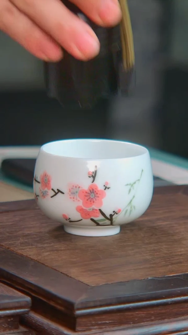 瓷央博文化交流瓷器滑石子主人杯