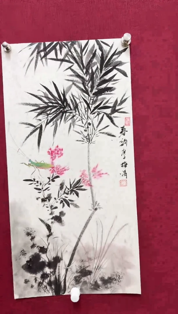 国画梅清老师国画精品