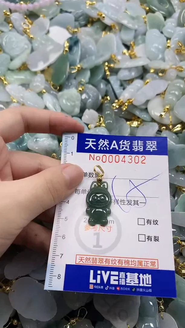 颈饰未镶嵌翡翠天然A货翡翠