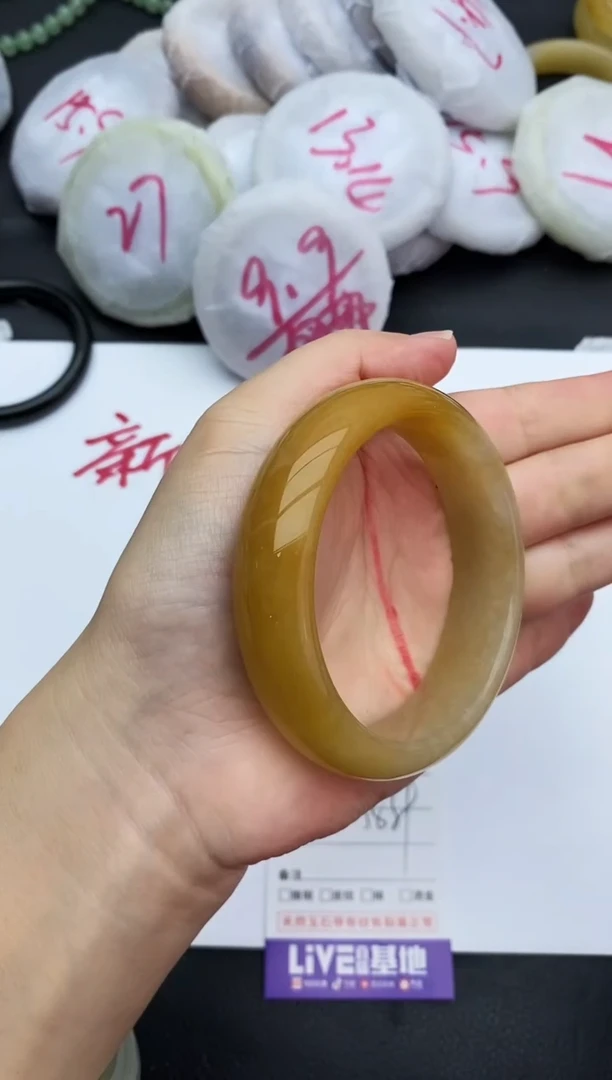 未镶嵌手镯石英质玉76+58/59