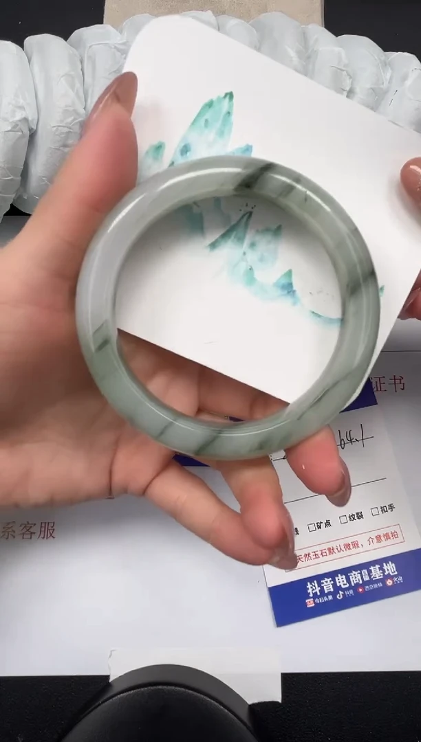 【闪购商品】石英质玉手镯未镶嵌209-64.1