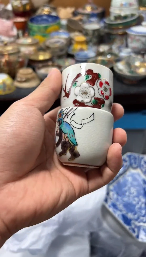 瓷片S**n夏目海外回流瓷器中古品。