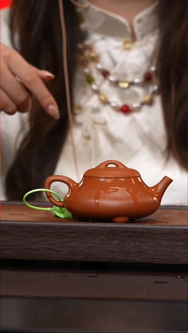 茶壶紫砂三足（纳底）石瓢180CC