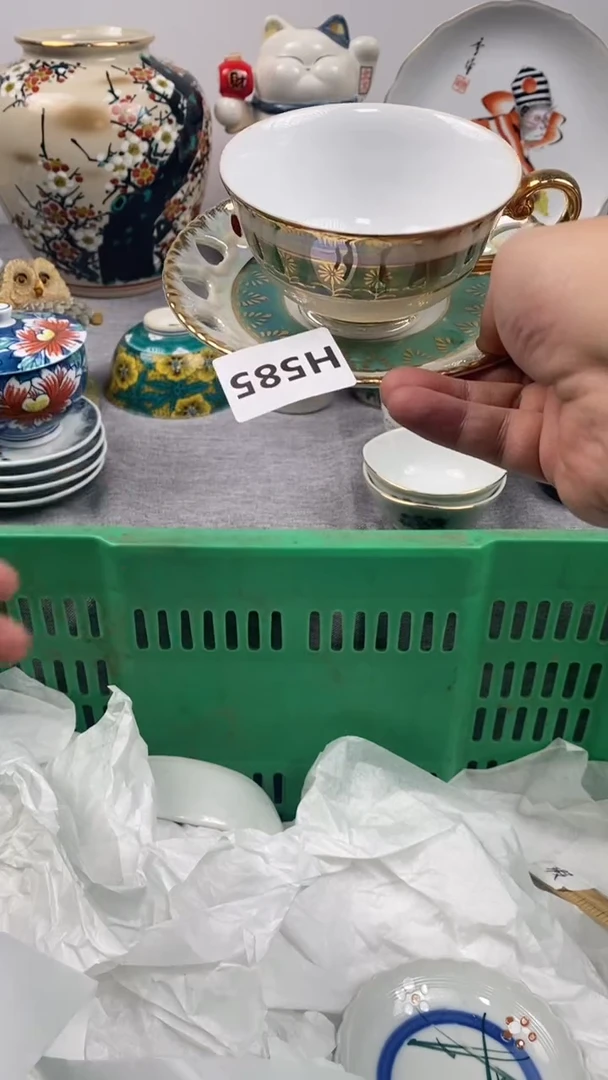 【闪购商品】瓷片585瓷器瓷片茶周边