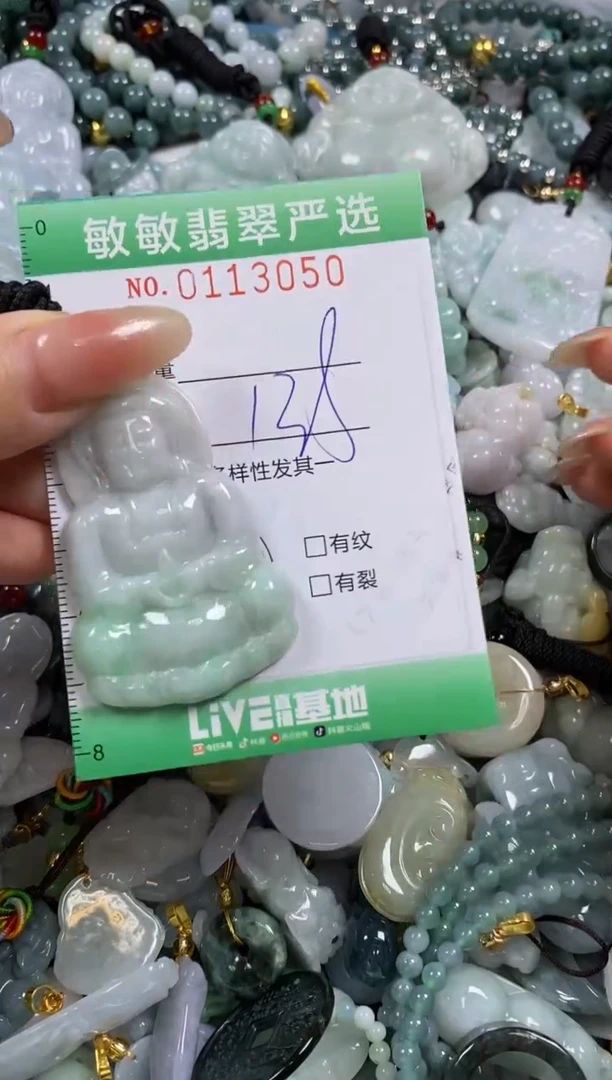 【闪购商品】翡翠颈饰未镶嵌闪购0113050