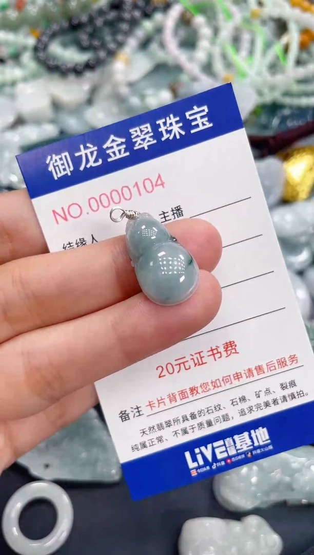 翡翠未镶嵌颈饰101