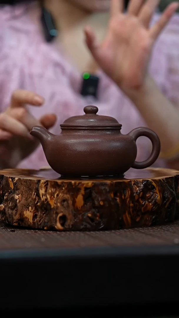 茶壶紫砂宜兴岁颐传砂原矿全手5