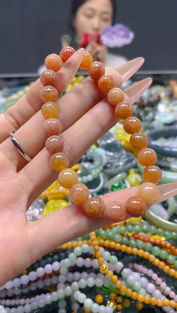 颈饰未镶嵌翡翠8MM